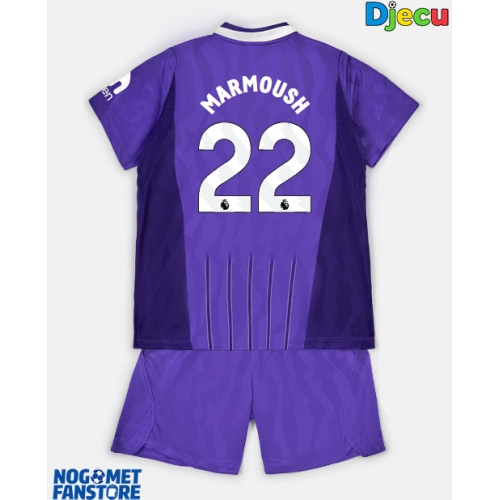 Tottenham Hotspur Omar Marmoush #22 Rezervni Dres za djecu 2026-27 Kratak Rukav (+ Kratke hlače)